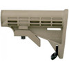 Tapco M4 Carbine Stock Body Commercial Size - FDE