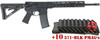 SAA 5.56 AR15 - 16" M4 1:7 Nitride - 12" SAA-Keymod FF, +10 Magpul PMAGs
SAA-15-16NitM417-Key12x10PM