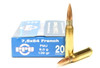 7.5x54mm French MAS 139 Grain FMJ Prvi Partizan Ammunition
PP7F