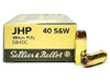 40 S&W 180 Grain JHP Sellier & Bellot SB40C - 50 Rounds
SB40C