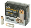 Sig Sauer Elite Performance V-Crown .357 SIG 125 Grain Jacket Hollow Point JHP E357S1-20 - 20 Rounds