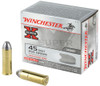 Winchester Super-X .45 Long Colt 255 Grain Lead Round Nose (LRN) X45CP2