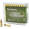 Remington SUBSONIC 22 Long Rifle 40 Grain Copper Plated Hollow Point 21137 - 100 Rounds