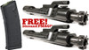 +FREE 30rd PMAG! -2-PACK SAA AR-15/M16 BCG MPI -NITRIDE -ROUND 223/5.56/300AAC Complete Bolt Carrier Group- x2-PACK +FREE-PMAG (SAABP018-RND-x2+FRE571)