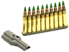 Winchester LC 5.56mm NATO M855 62 Grain Green Tip Full Metal Jacket Penetrator WM855K - 30 Rounds on STRIPPER CLIPS