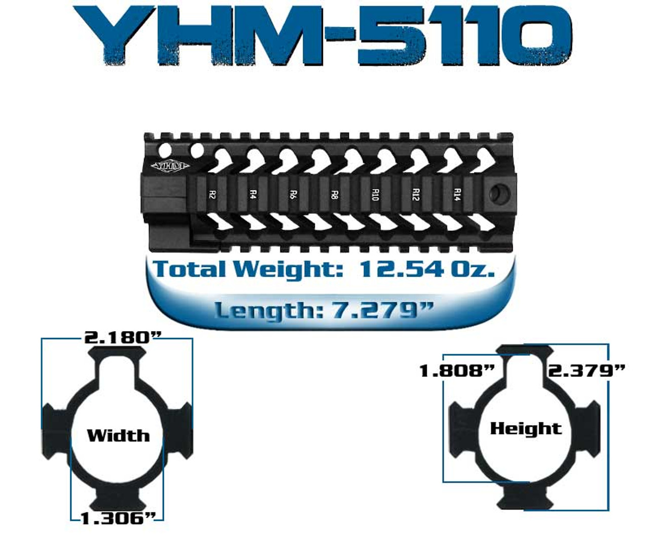 Yhm quad rail handguard lawpccancer