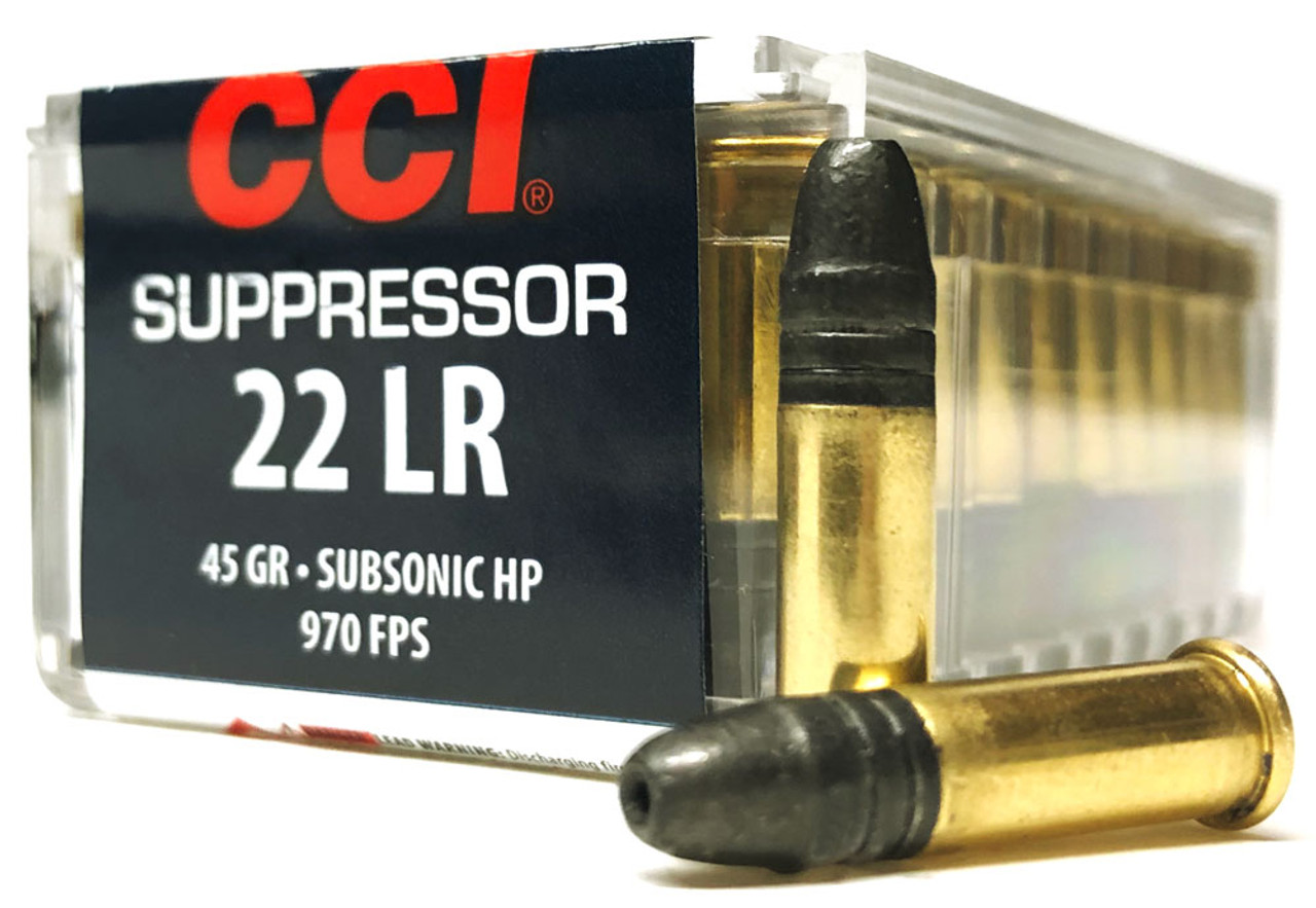 cci subsonic 22lr 45gr