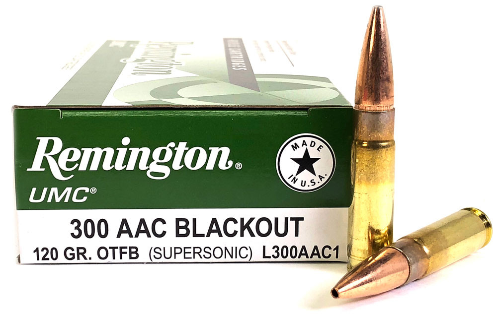 300 AAC Blackout 120 Grain OTFB Remington UMC For Sale In Stock | Surplus Ammo