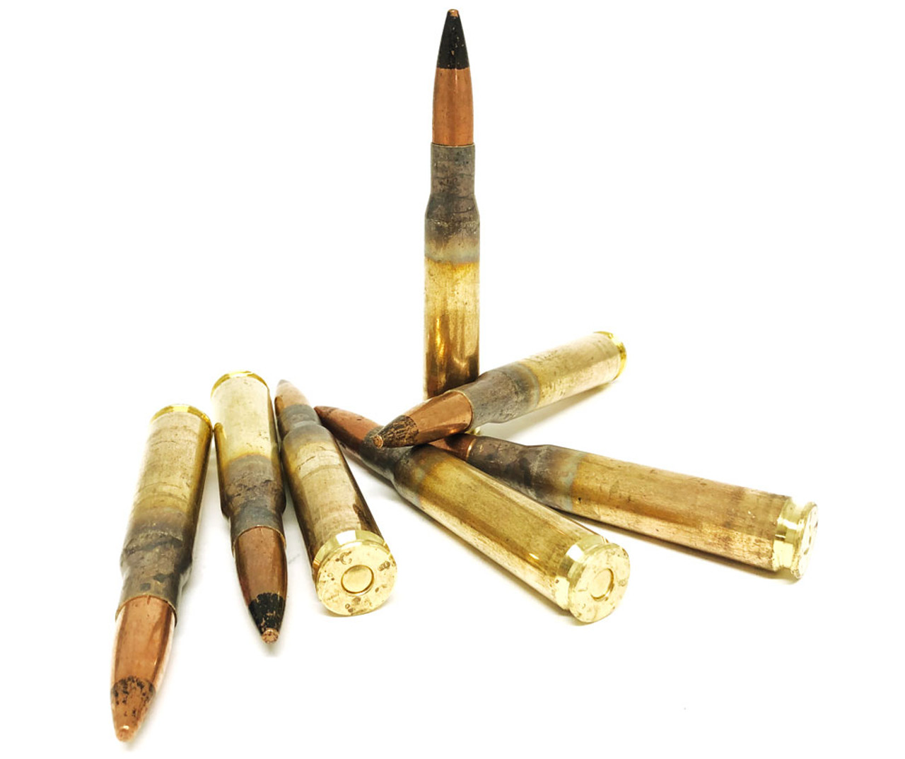 Military Surplus .50 BMG M2AP 700 Grain Black Tip Armor Piercing