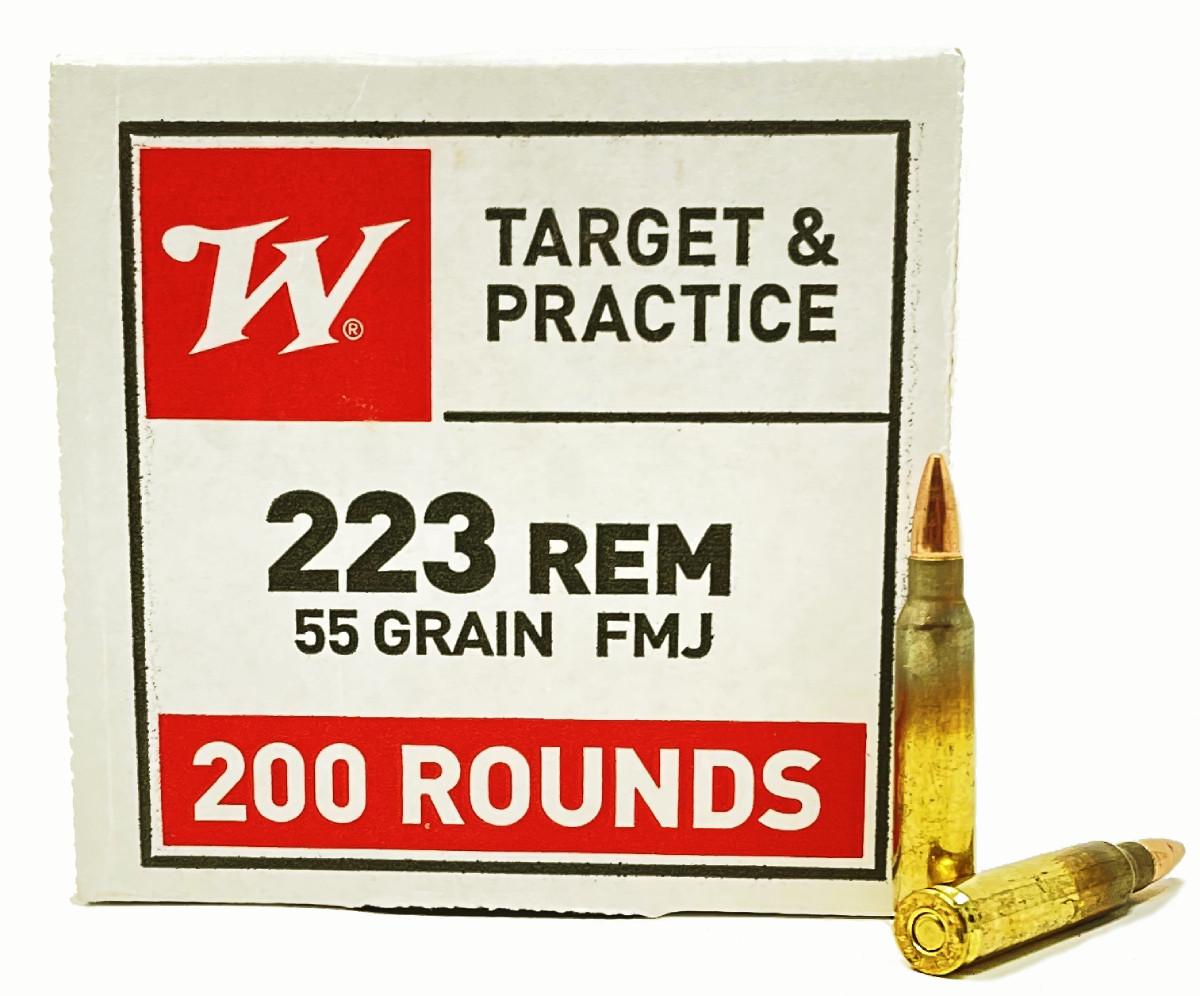 Winchester USA White Box .223 Rem 55 Grain Full Metal Jacket (FMJ