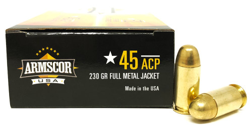 45 ACP 230 Grain FMJ Armscor USA
F AC 45A-12N