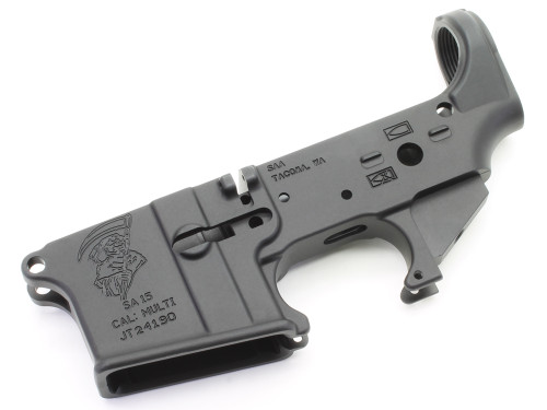 SAA SA-15 "Grim Reaper" AR15 Stripped Lower Receiver