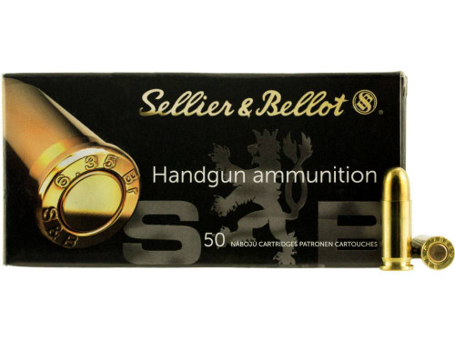 25 Auto 50 Grain FMJ Sellier & Bellot - 50 Rounds
SB25A 25 Auto 50 Grain FMJ Sellier & Bellot - 50 Rounds
SB25A