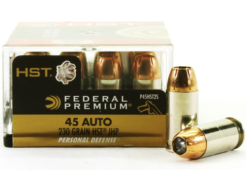45 ACP 230 Grain HST JHP Federal Premium
FDP45HST2S