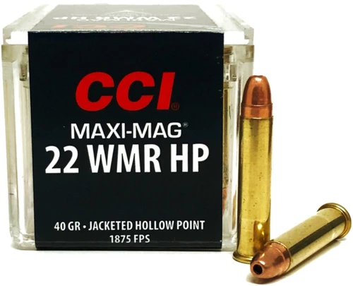 22 Magnum CCI Maxi-Mag 40 Grain Jacketed Hollow Point
CC0024