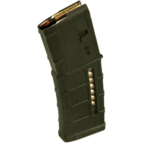 Magpul PMAG AR/M4 Gen M3 30-Round Window 5.56x45 AR15/M16 Magazine - Olive Drab Green MAG556-ODG