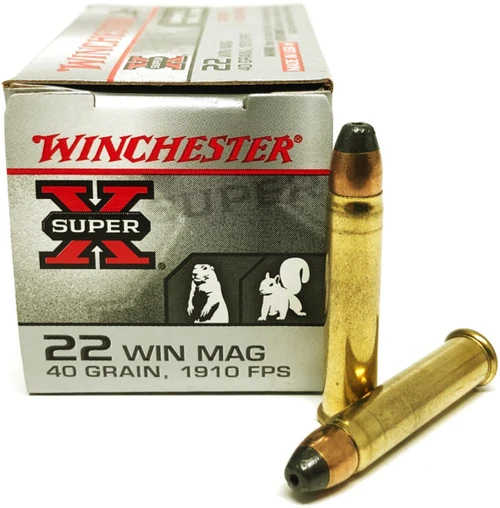 22 Magnum Winchester Super-X 40 Grain Varmint JHP
WNX22MH