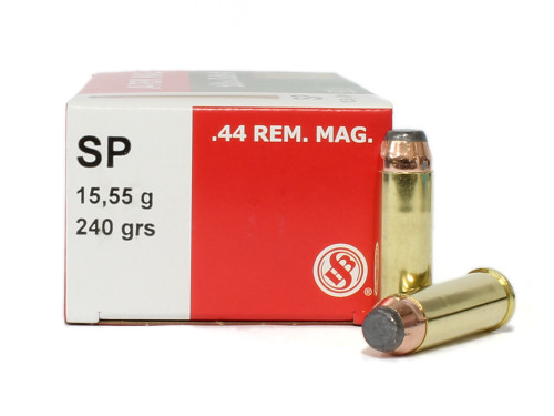 Surplus Ammo | Surplusammo.com
44 Rem Mag 240 Gr SP Sellier & Bellot Ammunition
