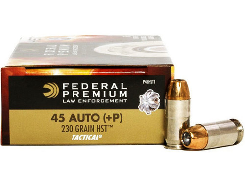 45 ACP 230 Grain Tactical HST JHP +P Federal Premium
FDP45HST1