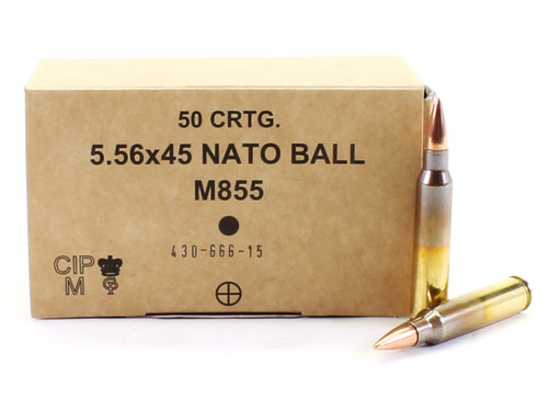 Surplus Ammo | Surplusammo.com
5.56 M855 62 Grain Penetrator SS109 GGG Ammunition
GGGM855
