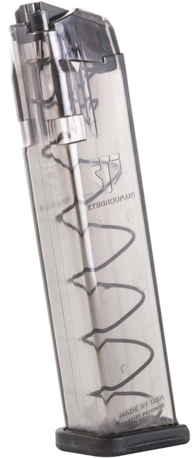 Surplus Ammo | Surplusammo.com
Elite Tactical Systems (ETS) 9mm 22 Round Smoked Magazine For Glock 