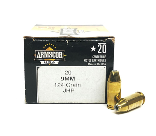 9mm 124 Grain Fmj Armscor Usa Ammunition For Sale In Stock Surplus Ammo 5078