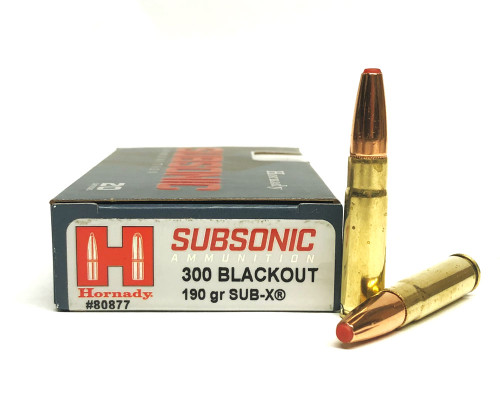 subsonic 300 blackout ammunition