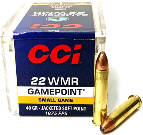 22 Magnum CCI Gamepoint 40 Grain Dimple Tip
CC0022