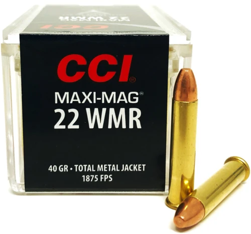 22 Magnum CCI Maxi-Mag 40 Grain Total Metal Jacket
CC0023