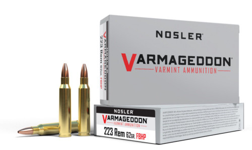 .223 62 Grain FBHP Nosler Varmageddon Ammunition 40223 - 20 Rounds
NOS40223 .223 62 Grain FBHP Nosler Varmageddon Ammunition 40223 - 20 Rounds
NOS40223