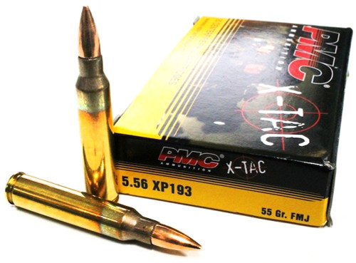 5.56 55 Grain XP193 FMJ-BT PMC X-TAC 556X