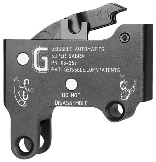 GEISSELE AUTOMATICS - Super Sabra Trigger Pack Two-Stage Curved Trigger 05-267 - for IWI Tavor, X95