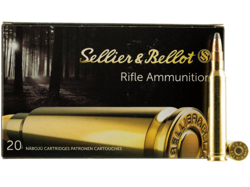 Sellier & Bellot 300 Winchester Magnum 180 Grain Soft Point Cut Through Edge SB300B - 20 Rounds