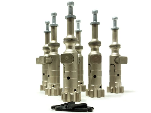 SAA AR-15 .223/5.56/300AAC Bolt Assembly 9310 MPI - Nickel Boron with Pins -6-PACK-