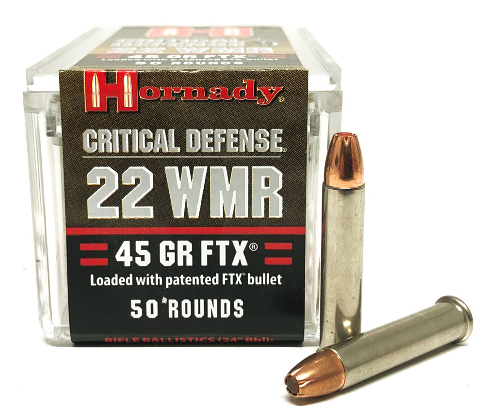 Hornady Critical Defense FTX Flex Tip Expanding Ammo