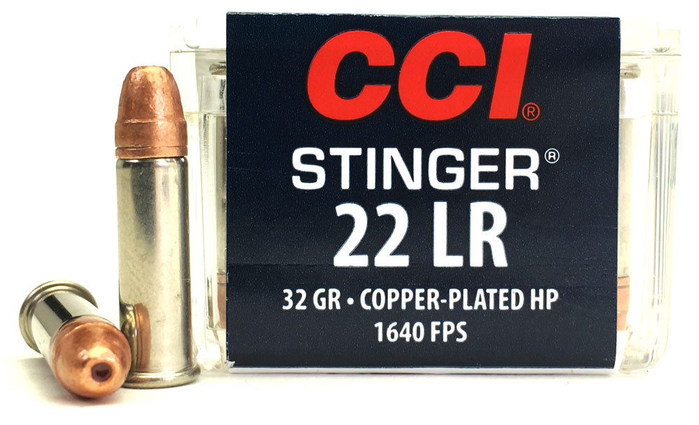 CCI Stinger CP Hyper-Velocity HP Ammo