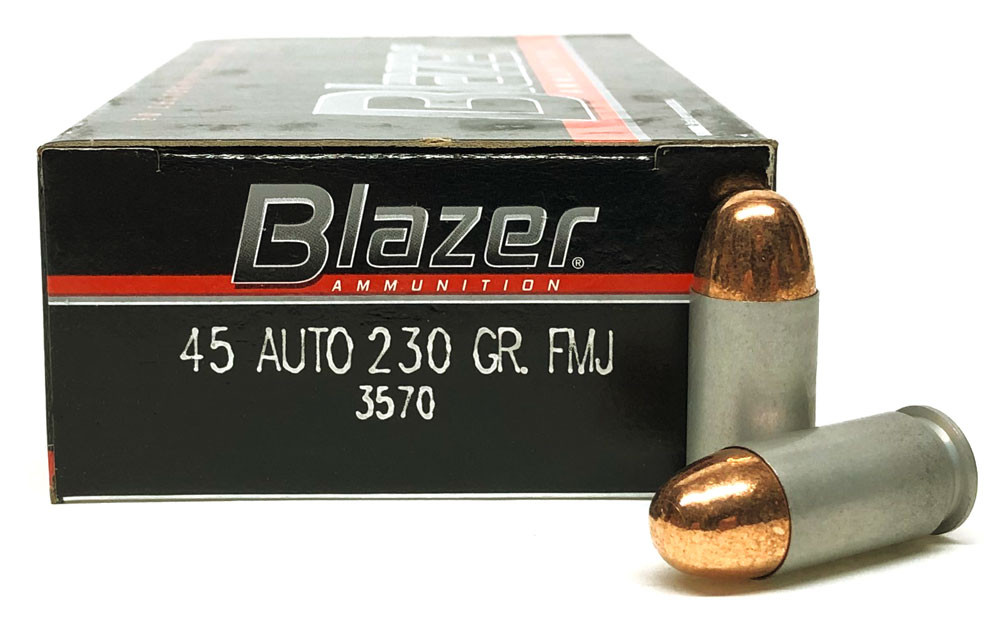 Blazer Aluminum FMJ Ammo