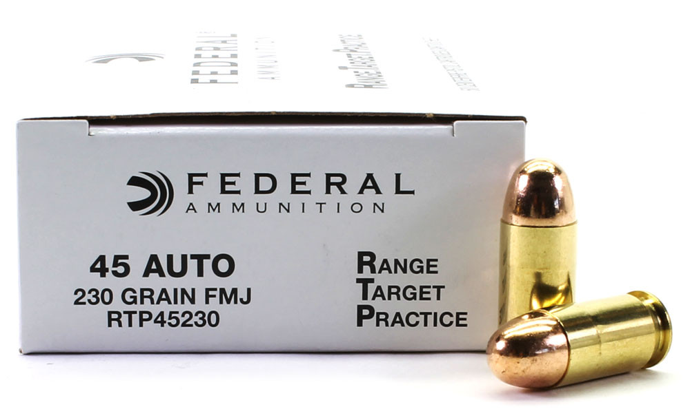 Federal RangeTargetPractice FMJ Ammo