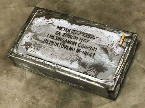 Yugo Surplus M67 7.62x39 124gr. FMJ Copper-Jacketed, Lead-Core