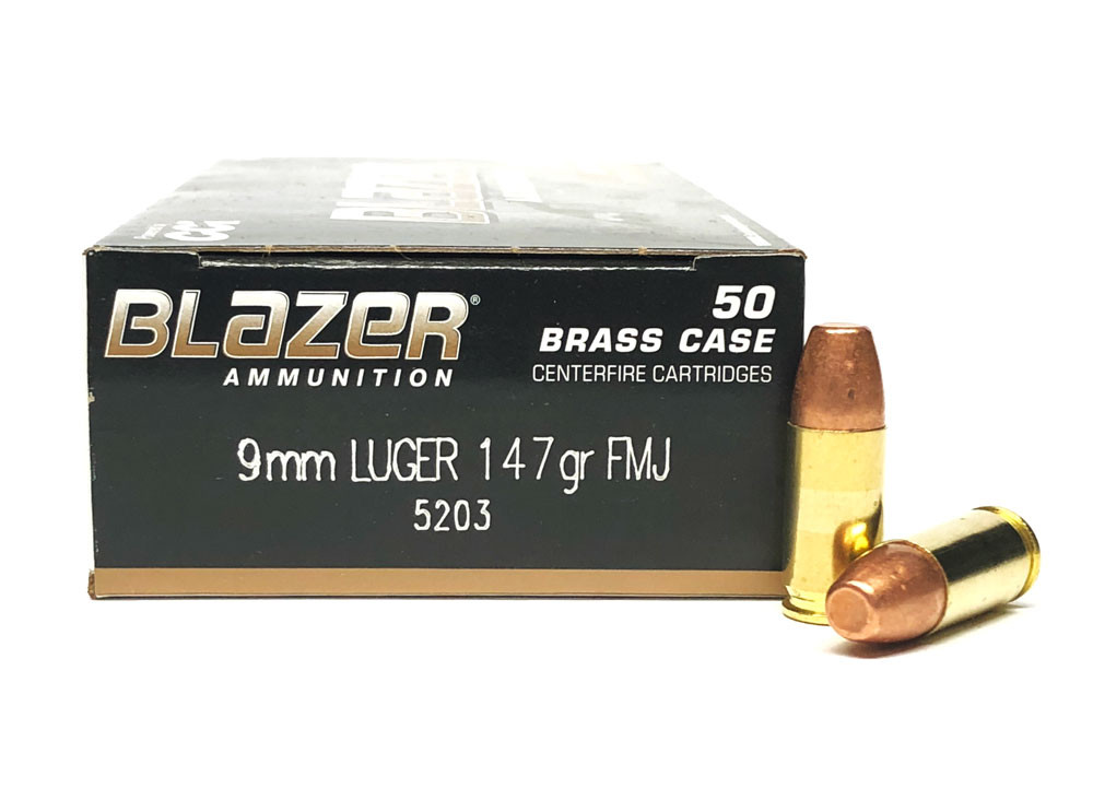 CCI Blazer Brass FMJ Ammo