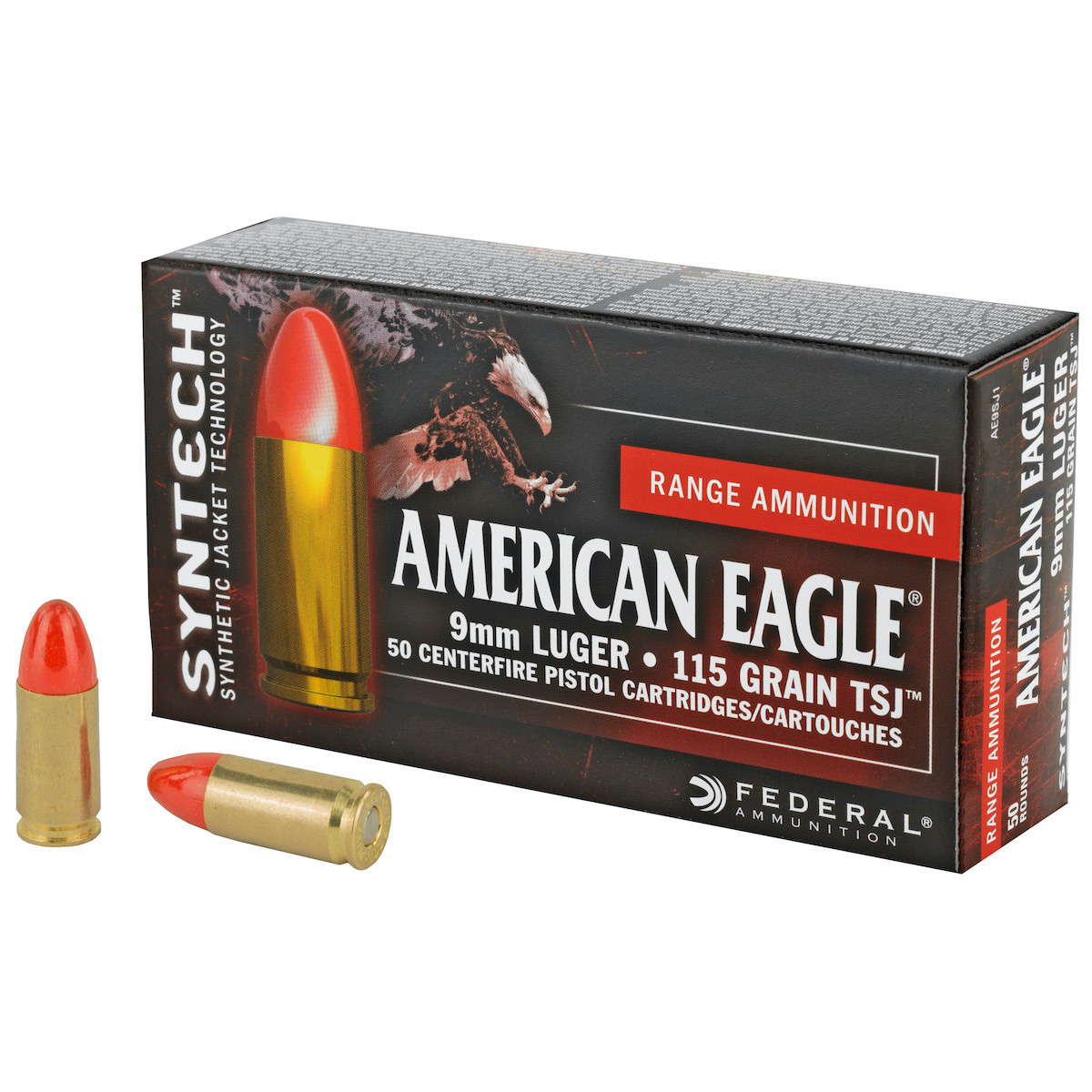 TSJ Federal American Eagle Syntech Range Ammo