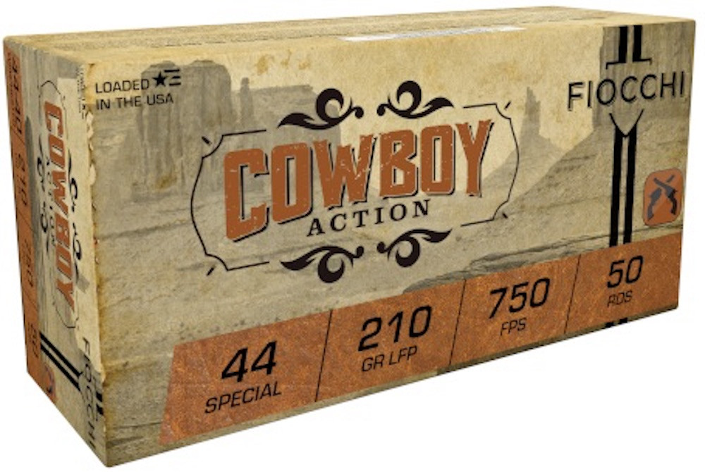 Lead Flat Point Fiocchi Cowboy Action Ammo