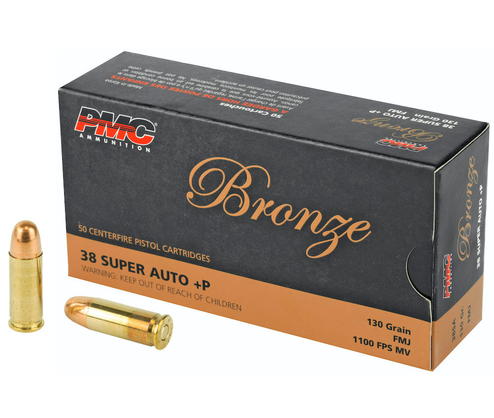 PMC Bronze FMJ +P Ammo