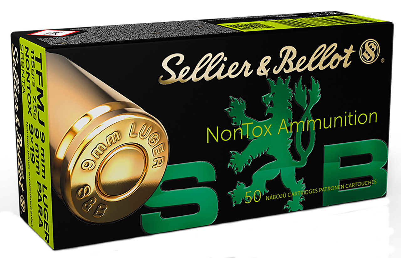 T Non-Tox Sellier & Bellot FMJ Ammo