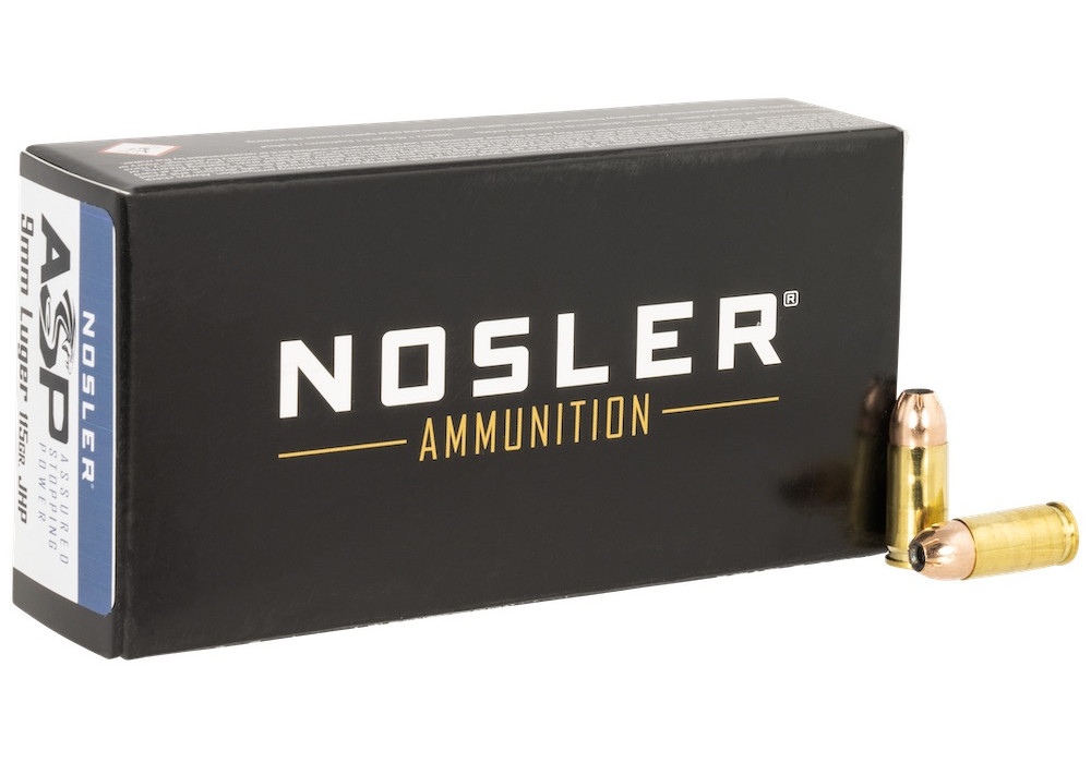 Nosler Assured Stopping Power JHP Ammo