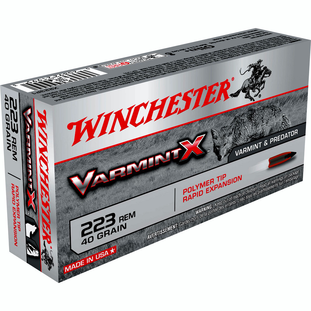 Polymer Tip Rapid Expansion Winchester Varmint-X Ammo