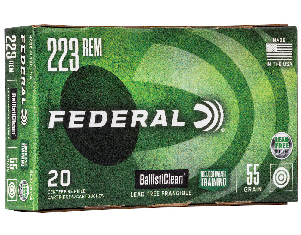 RHT Federal BallistiClean Frangible Lead-Free Non-Toxic Ammo