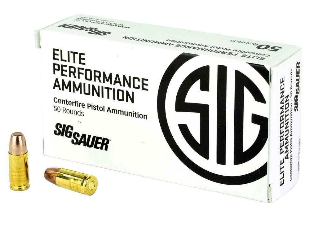 Sig Sauer FRANGIBLE +P Ammo