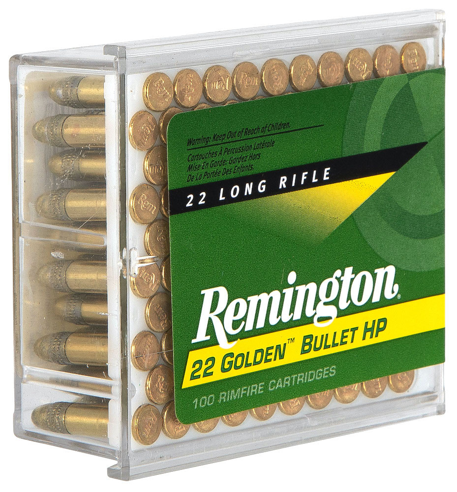 Remington Golden Plated HP Ammo