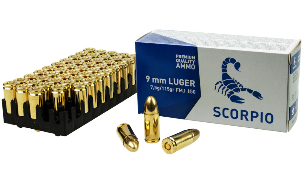 STV Technology Scorpio FMJ Ammo